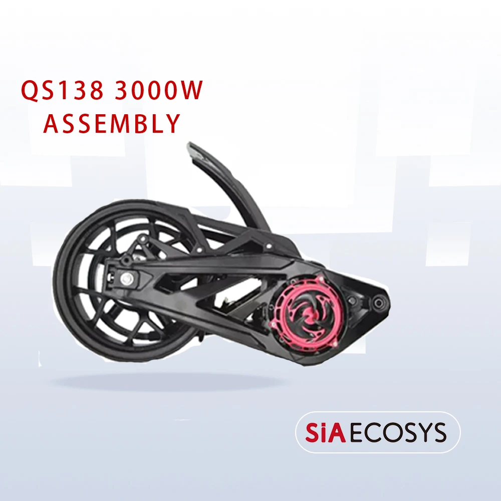 

QSMOTOR 3000W Rated 6000W Continuous Mid Drive Motor Kit 100KPHAssembly for High-Speed Electric Scooter E-Motorcycle
