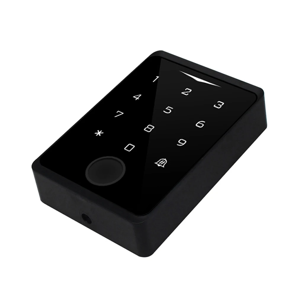 Tuya Fingerprint Access Control Keypad, Leitor RFID à prova d'água, Touch Backlight, Door Lock Opener, 2.4G, Wi-Fi, 125kHz