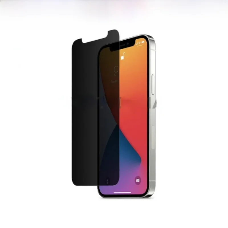 3 paquets anti-espion verre trempé iPhone anti-espion anti-rayures protection d'écran de confidentialité pour iPhone 7 8 X XR XS XS Max 11 12 13 14Pro Max