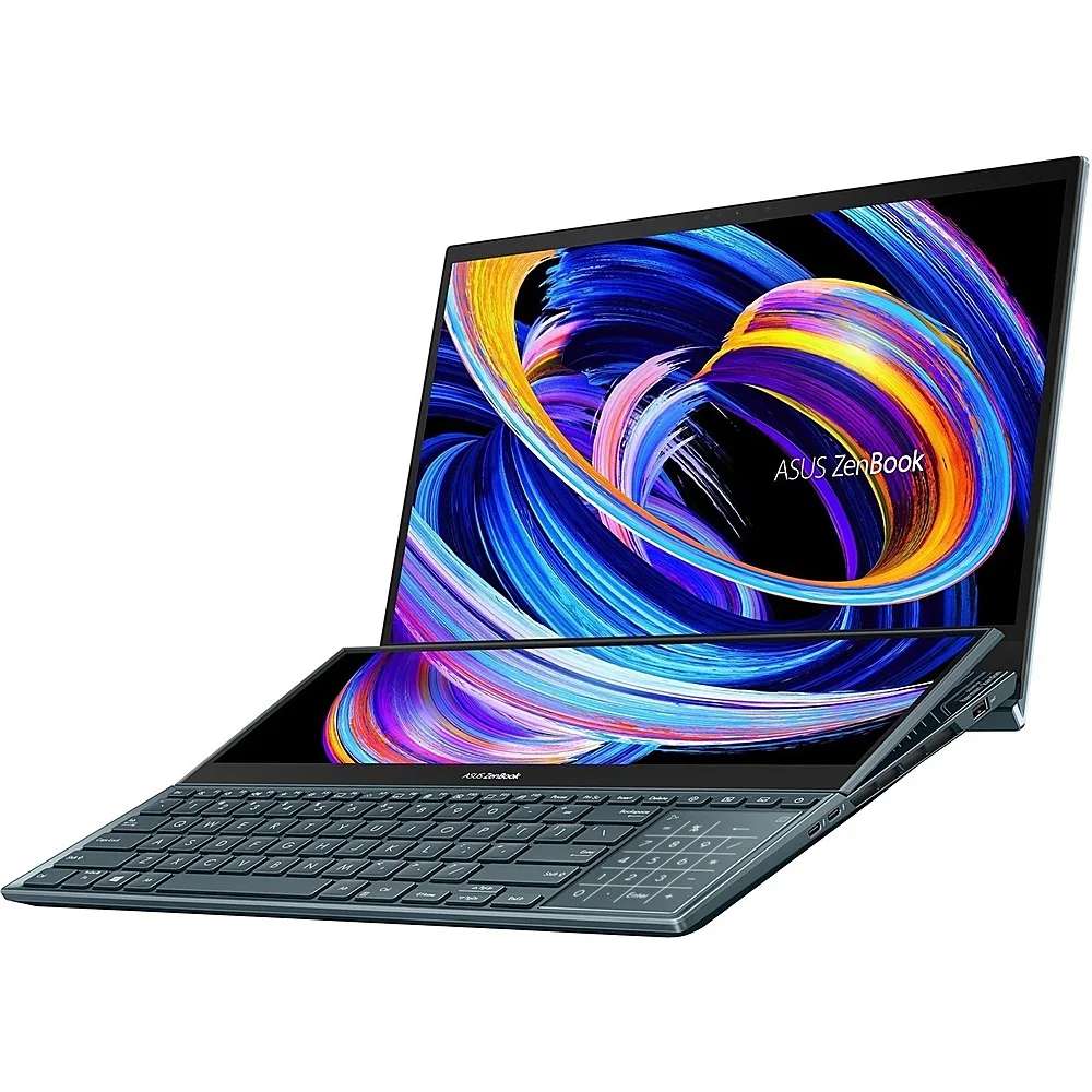 Новинка 2024, планшетофон ZenBook Pro Duo 15,6 дюйма, 1 ТБ, SSD Core A-ASUS 2,5 ГГц, 32 ГБ, сенсорный ПК