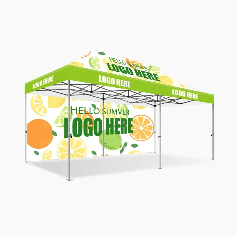 New Arrival Custom Trade Show Tent 3x3 folding awnings Waterproof Printed Outdoor Folding Pop up Canopy Tent