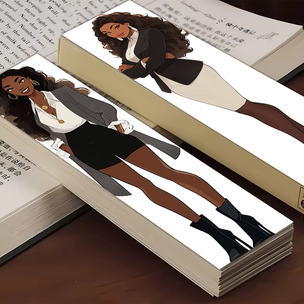 32 pièces, marque-pages pour femmes noires, Noël, Halloween, adaptés aux enseignants, lecteurs et aux amateurs de livres, cadeaux d'anniversaire.