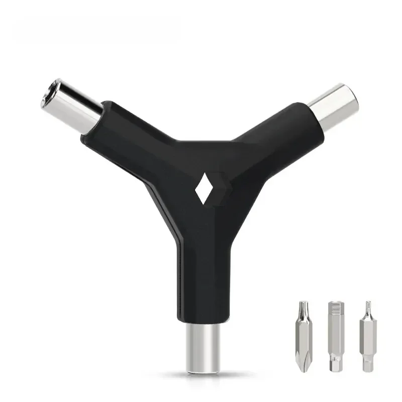 AliExpress riderace 6 in 1 Y Wrench Set Interchangeable Bits 3 Way Allen Hex T25 PH2 Screwdriver For Bicycle Repair Tool Bike Multitool Kit