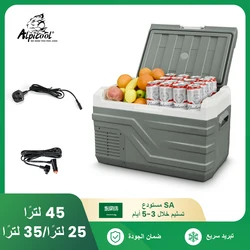 Alpicool NL 25L 35L 45L Car Refrigerator 12V Compressor Fridge Freezer 12/24V DC 100-240V AC Portable Cooler for Camping Travel
