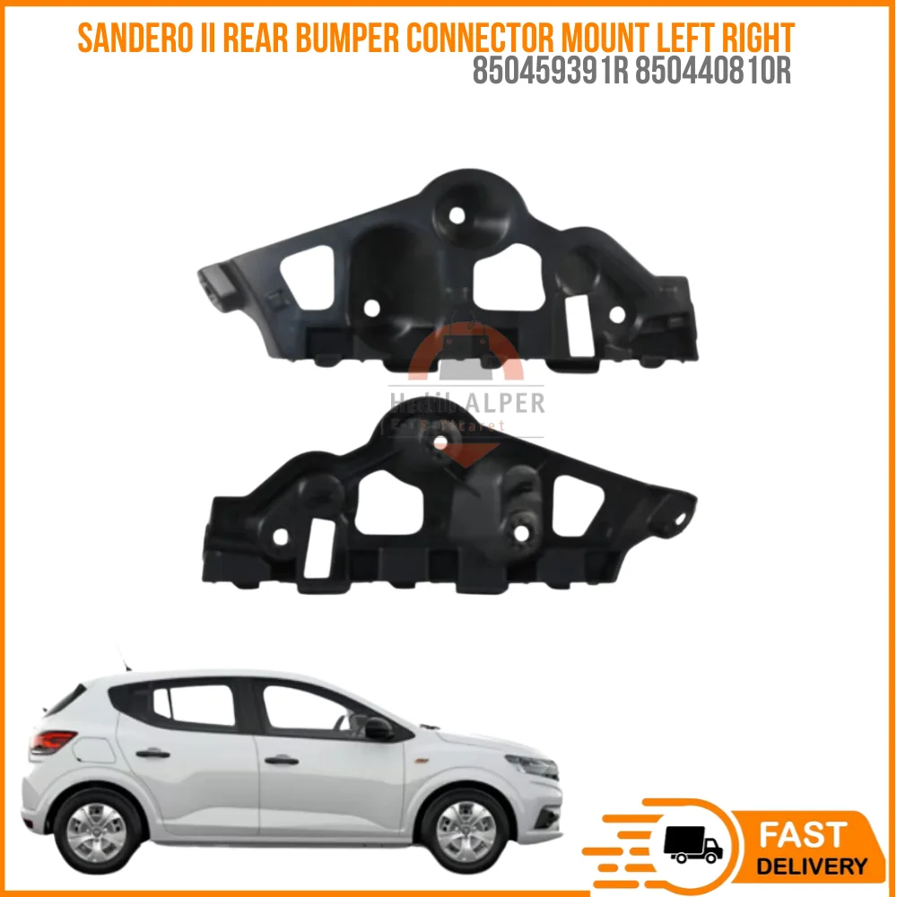 FOR SANDERO II REAR BUMPER CONNECTOR MOUNT LEFT RIGHT 850459391R 850440810R REASONABLE PRICE DURABLE SATISFACTION FAST DELIVERY