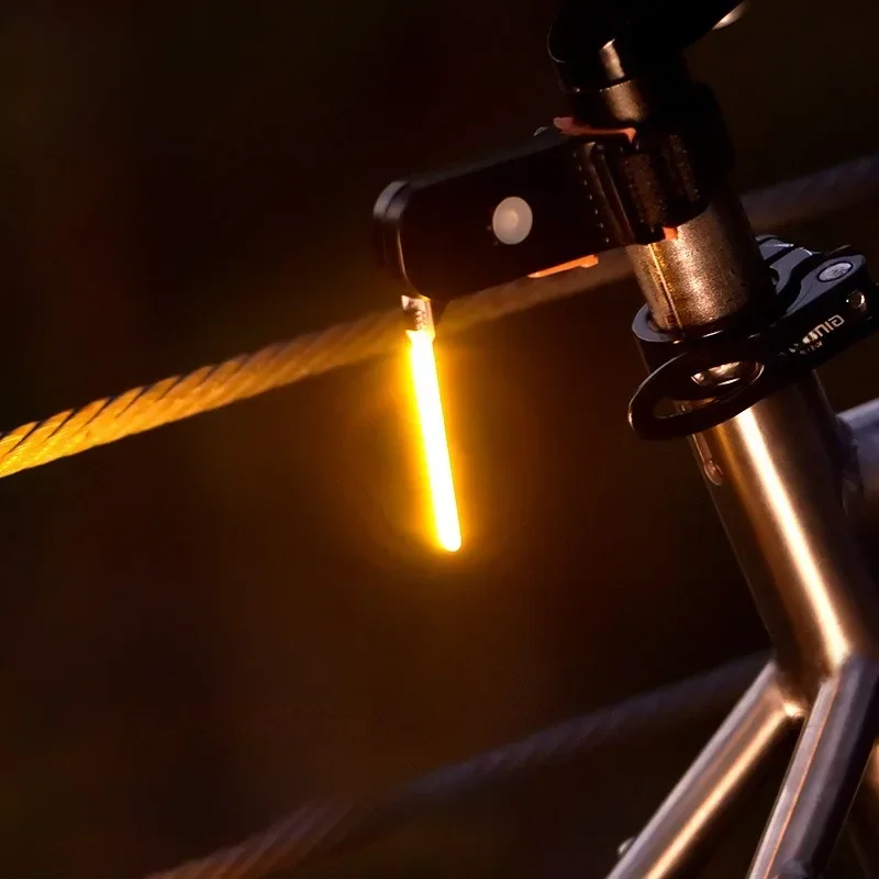 AliExpress ACRUNU Bicycle tail light mountain bike road bike USB charging running light outdoor cycling LED