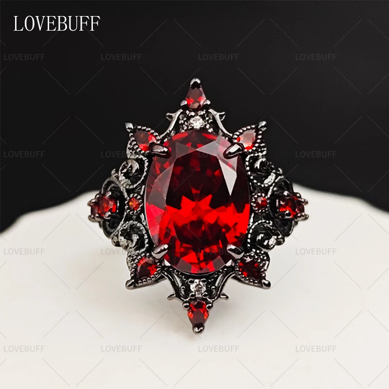 LOVEBUFF LAD Sylus: Abyssal Mark Red Gem Ring