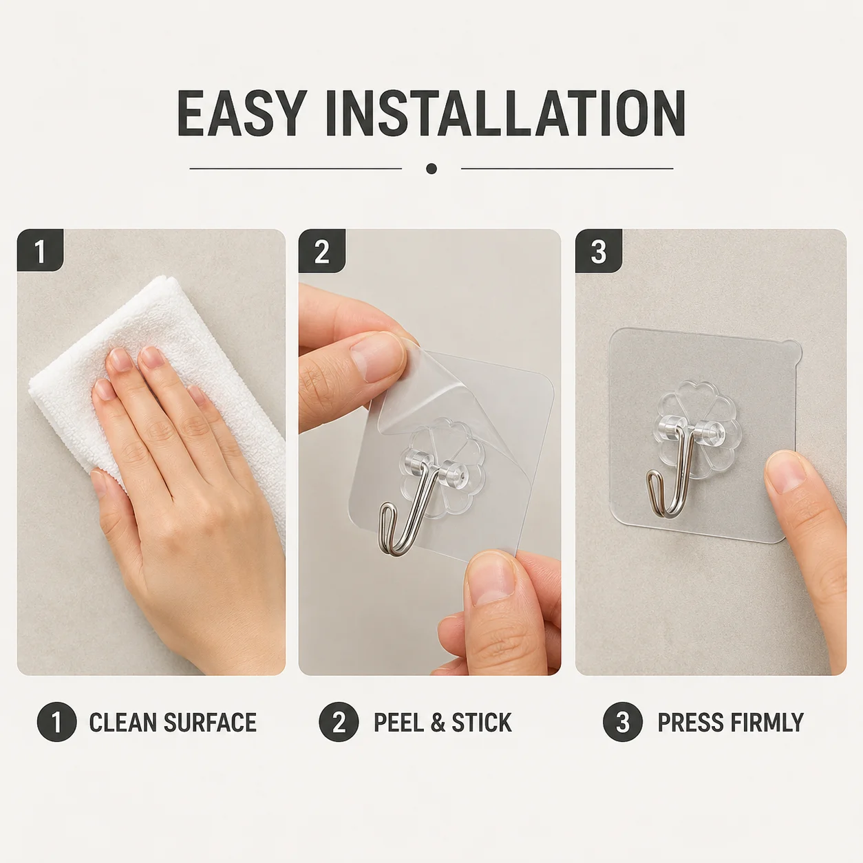 30 Pezzi Ganci Adesivi Traspar - Home Bathroom Key recensione e prezzo