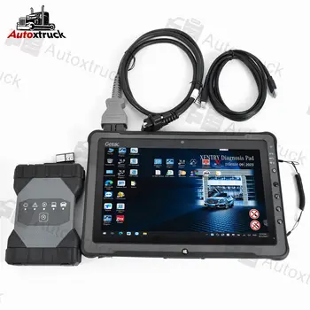 原廠 MB Star C6 Getac F110 平板電腦 DoIP V-CI WiFi Xentry das wis epc 全套多工器汽車卡車診斷工具 8 最佳銷售 mb star c6 - №6