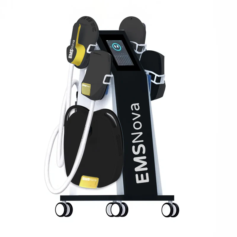 Professional EMS Muscle Stimulator Machine Neo Cushion 6500W High Power Salon Use Body Sculpting Equipment, Effective Reduce Cellulite & Tighten Skin, Full Body Muscle Toning Shaping Device, Stable Safe Operation System, Best Cheapest Wholesale Price Stan