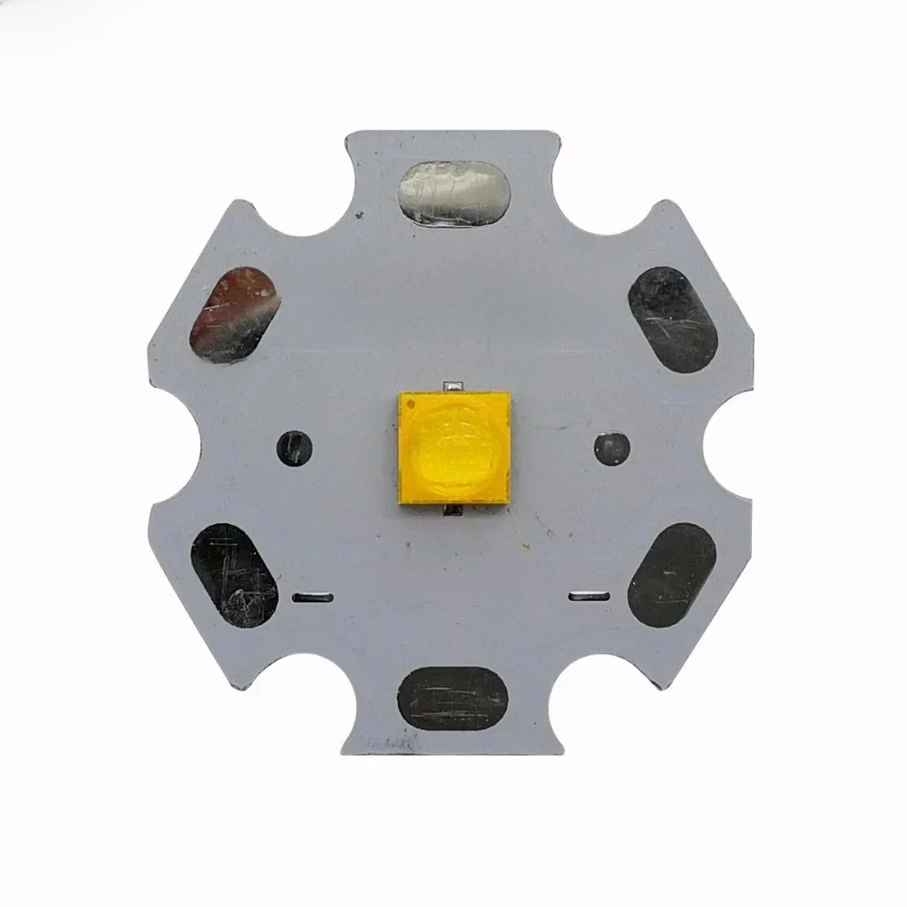10szt XP-G3 XPG3 S3 Cool Warm White 6W High Power LED Emitter Diode 777lm z 20mm 16mm 14mm 12mm 8mm PCB — zdjęcie 2