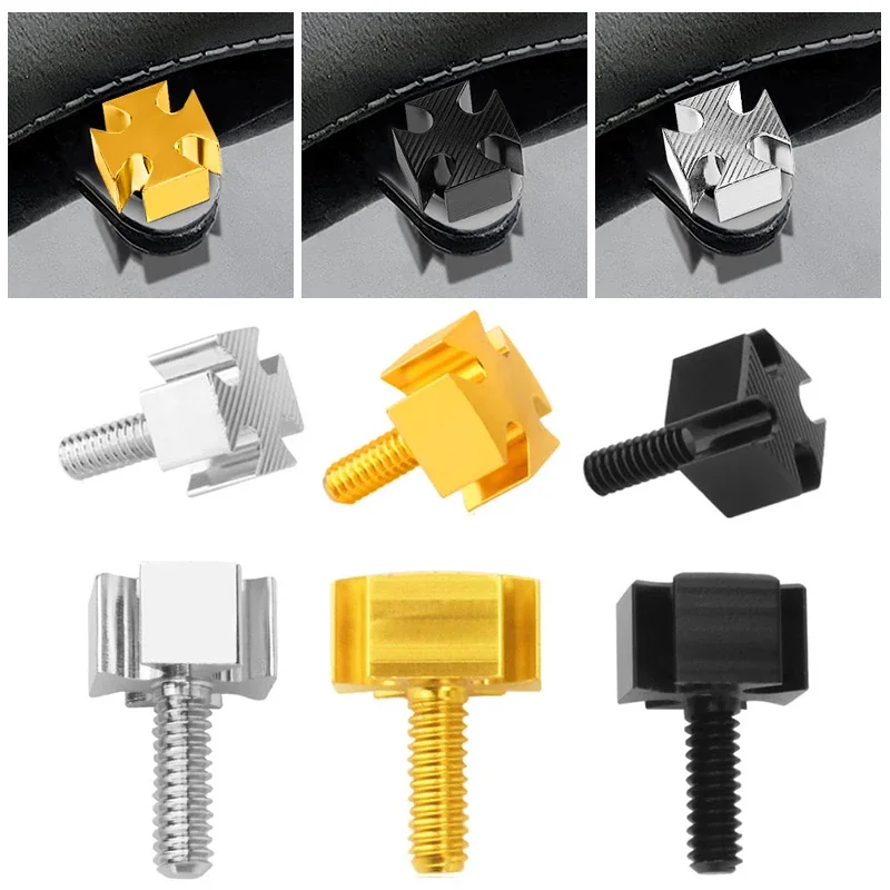 Boulon à vis cruciforme pour siège de moto, Harley Davidson, Sportster, Softail, ocia, Wide, Foetal de Roadking, Streetbob, Street Bob, 1/4 po