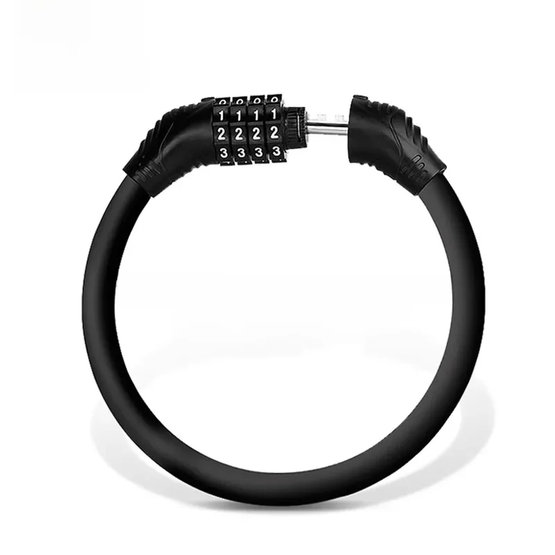 AliExpress NONE X-TIGER Bicycle Lock Mountain Bike 4 Digit Password Bike Lock Portable Security Motorcycle Electric Scooter Padlock Universal