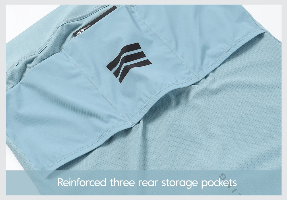 RION Herren-Radtrikot mit langen Ärmeln, Rennradtrikot, UPF 50+ Sonnenschutz, MTB-Radtrikot, Outdoor-Ausrüstung, schmale Passform, Größe 15-24 ℃ – Detail 19