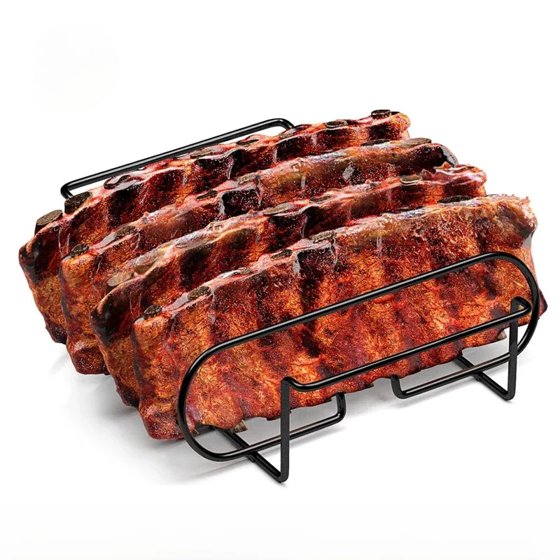 Grill grill nieprzywierający grill siatka do grillowania stojak na steki zapasowe żeberka grill BBQ narzędzia zewnętrzne kotlet jagnięcy przybory do pieczenia — zdjęcie 2