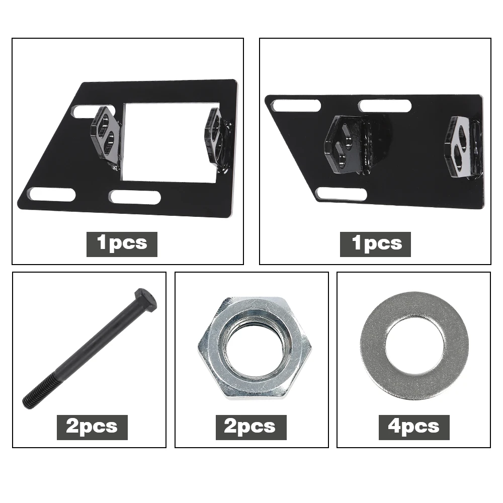 2개입 자동차 전면 엔진 교체 마운트 브래킷 1983-2005 S10 S15 블레이저 지미 소노마 브라바다 아이언 블랙 강력 내구성
