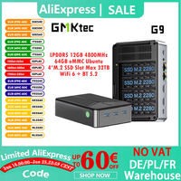 GMKtec Nucbox G9 MINI PC Intel N150 MINI NAS Windows 11 Pro LPDDR5 M.2 2280 SSD WIFI6 BT5.2 Triple Screen Pocket Gaming Computer