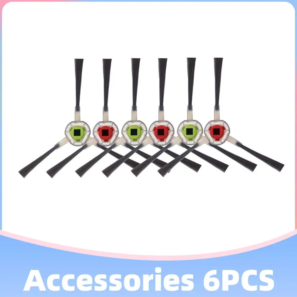 Ecovacs Debot 슬림 2 로봇 진공 청소기용 예비 사이드 브러시 걸레 천, 먼지 상자, 헤파 필터 부품 교체 액세서리