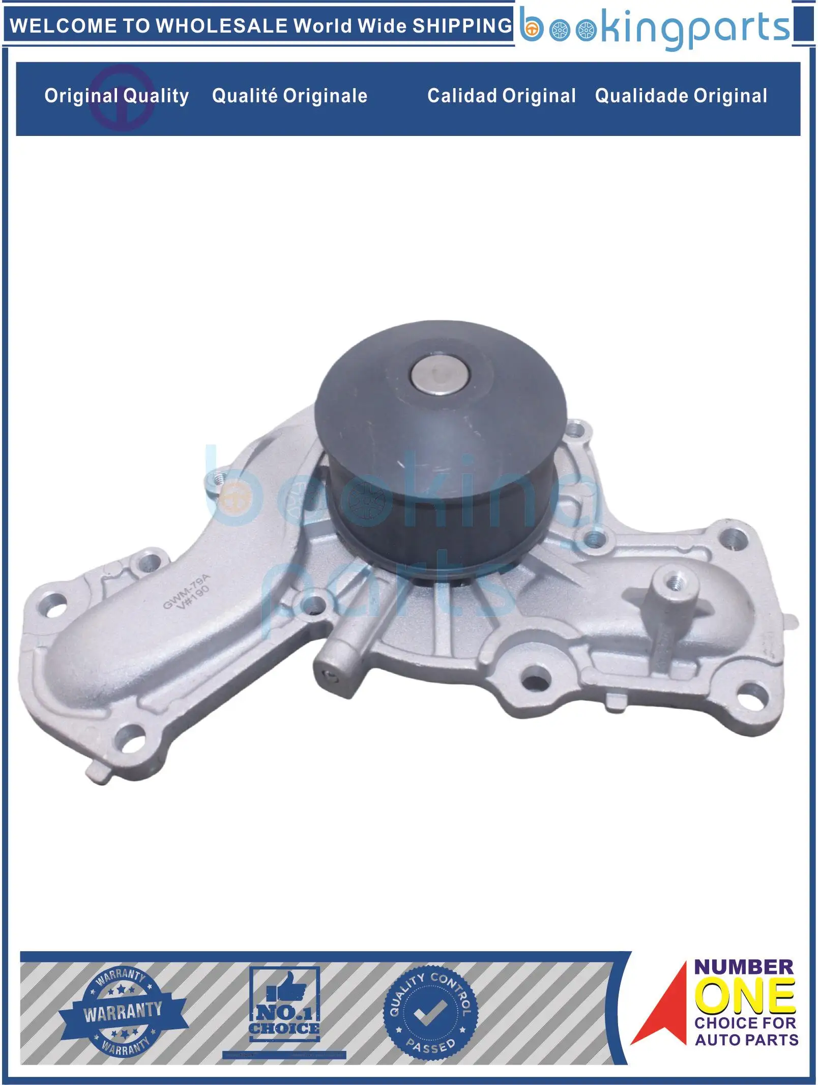 WPP41728,GWM-79A,GWM79A,MD977503,MD979171 Water Pump For MITSUBISHI PAJERO 6G74 04-