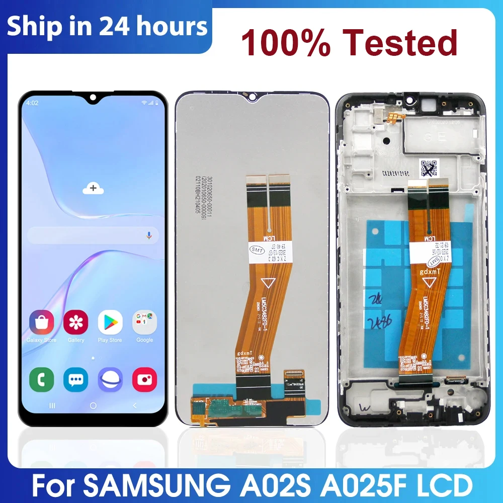 

6.5" For Samsung Galaxy A02S LCD Display For SM-A025F A025G A025M/DS A025U Screen Touch Panel Digitizer Replacement