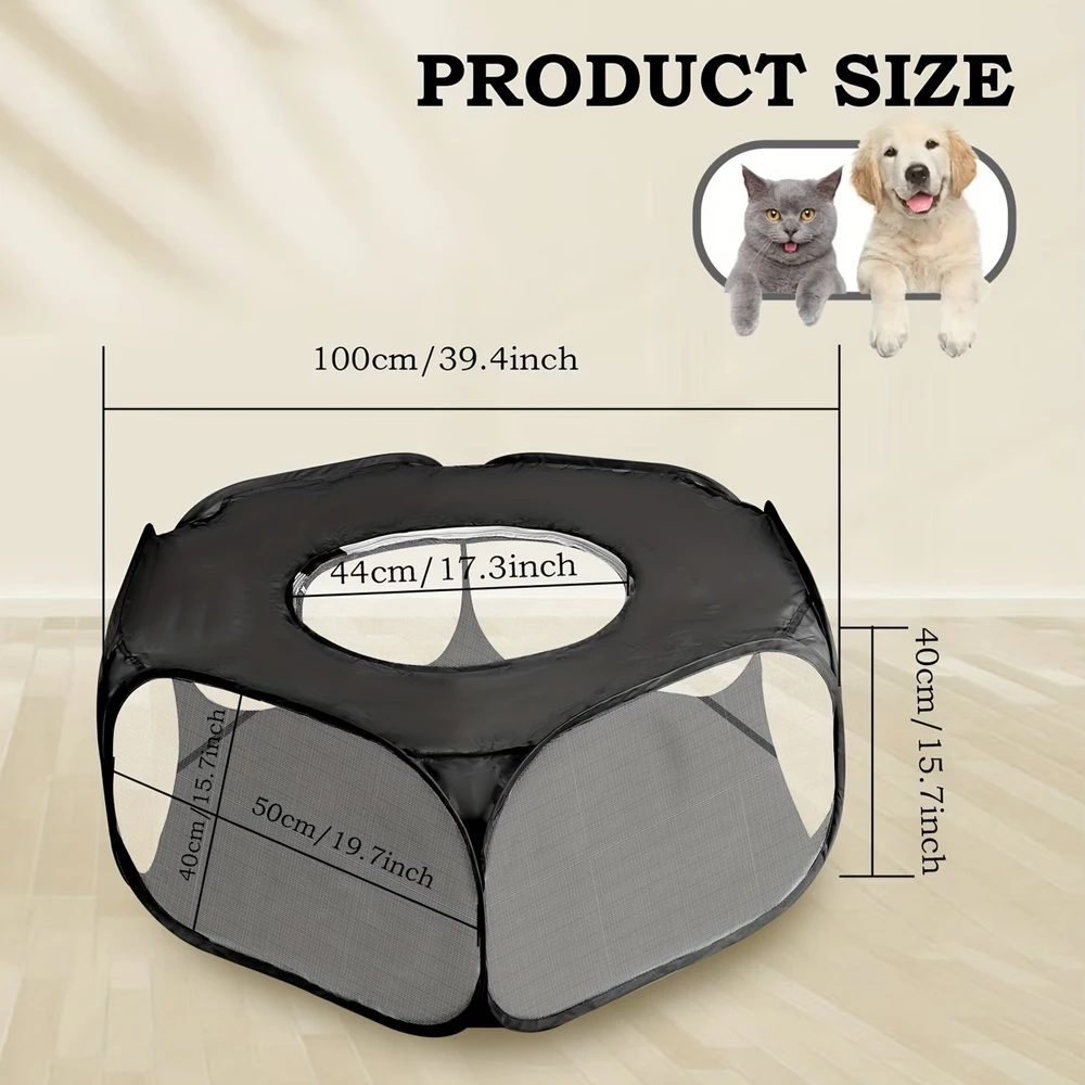 Portable Small Pet Playpen 5