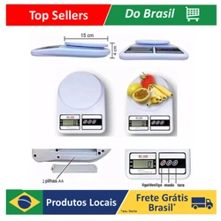 Balanca De Cozinha Digital Alta Precisao 10kg