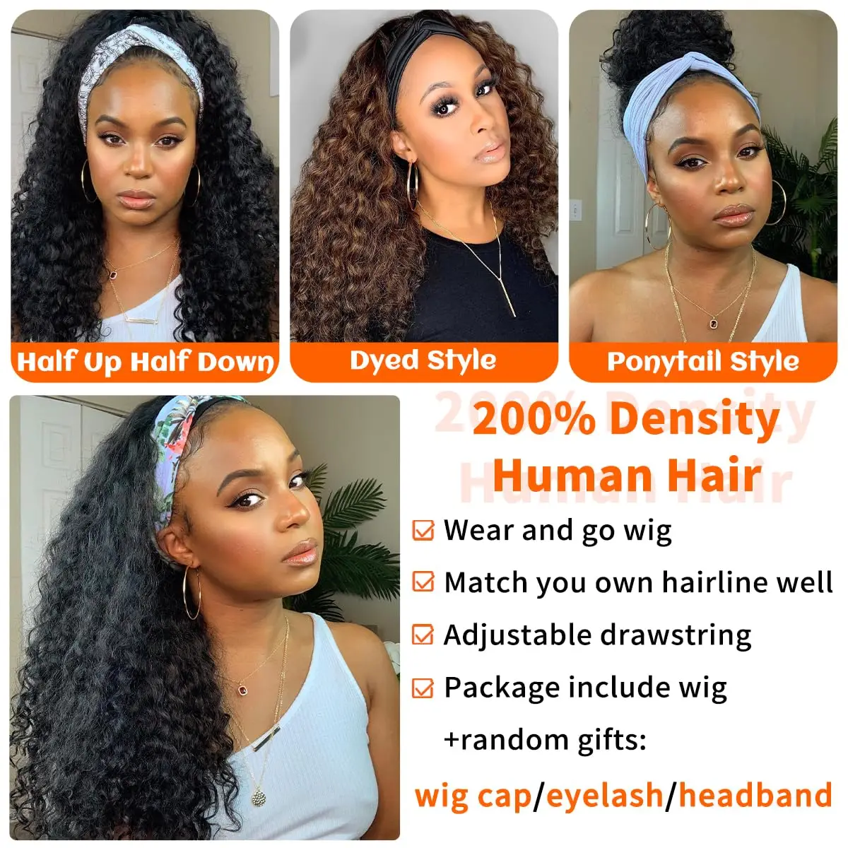 Thumbnail 4 - #40 Highest Rated Human Hair Headband Wigs to Buy in 2026