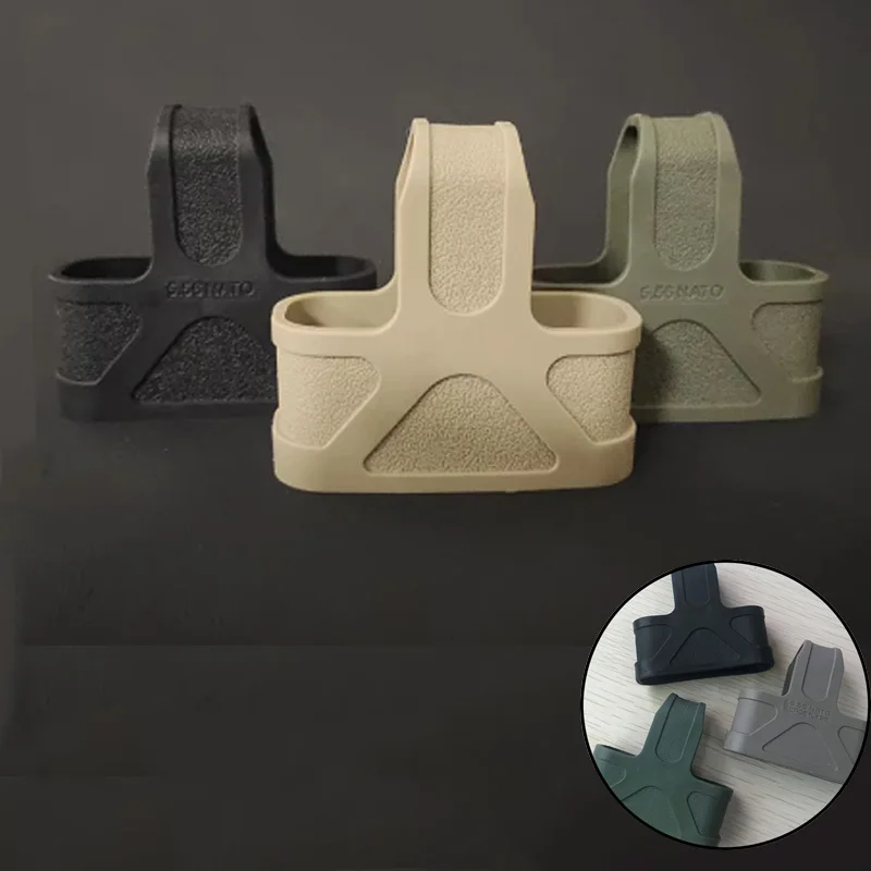 

1pc Airsoft Rubber M4 M16 Fast Mag 5.56 Loops Magazine Loader Tactical Accessories
