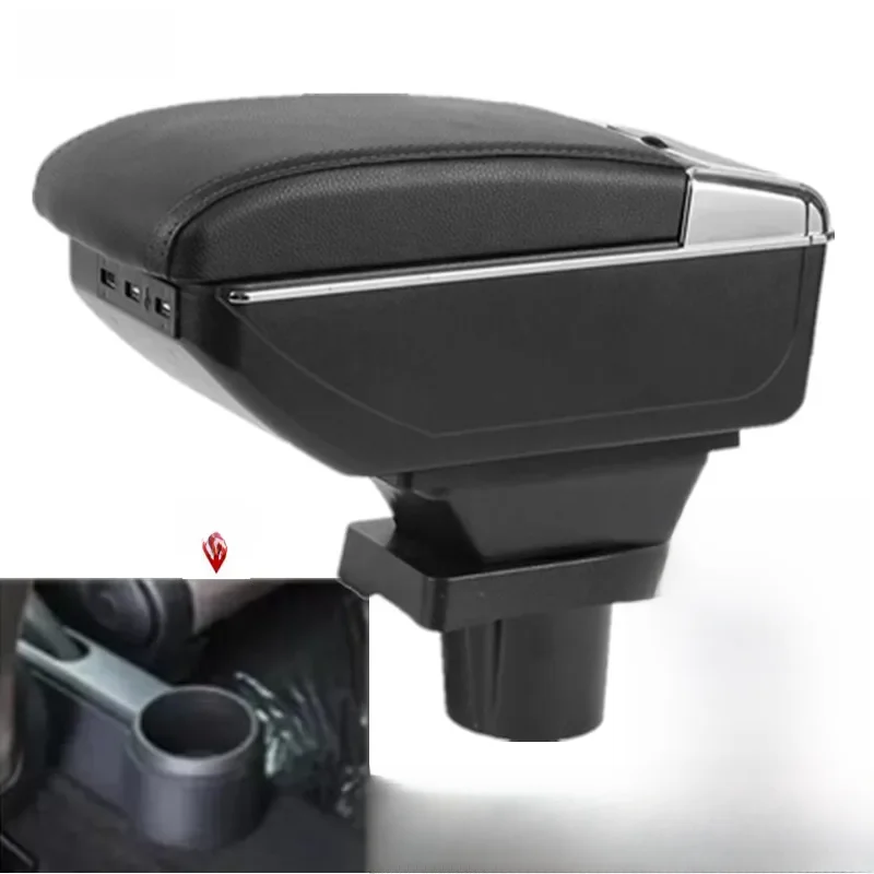 Für Volkswagen UP Armlehnenbox Für Skoda Citigo VW UP Seat Mii Auto-Armlehnenkonsole Aufbewahrungsbox Spezielles Nachrüst-Autozubehör