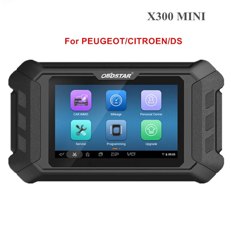 

Программатор OBDSTAR X300 MINI для PEUGEOT/CITROEN/DS, для программирования любых ключей, для чтения Pin-кода, кластер, обновленная версия H108