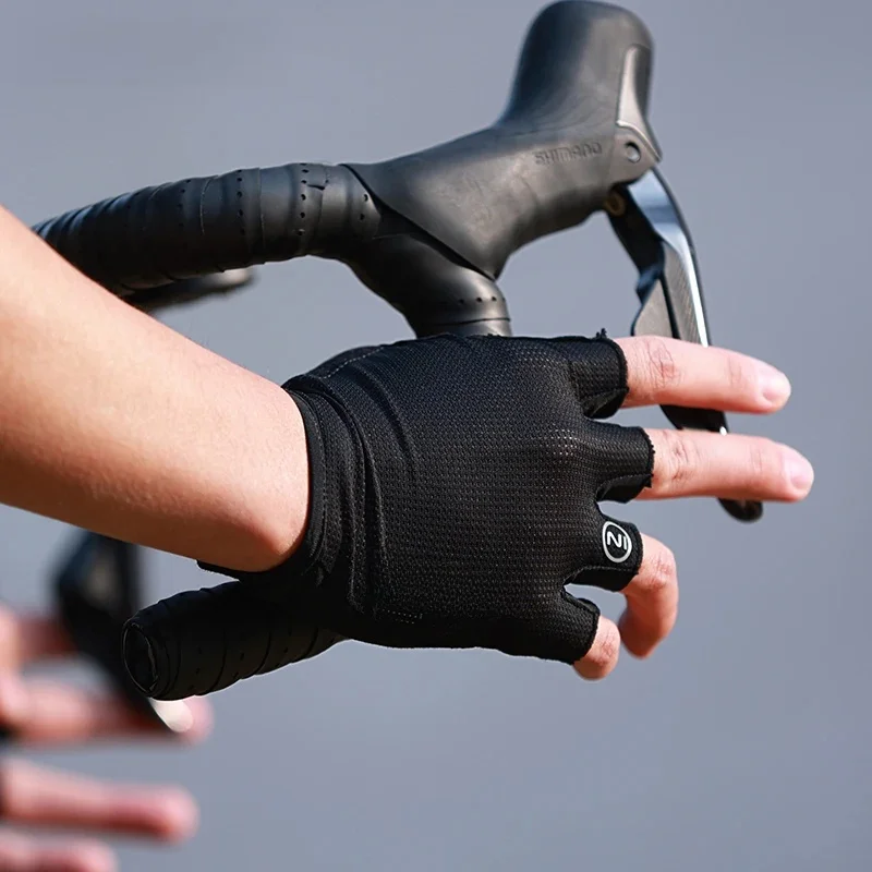 AliExpress INBIKE Men's Cycling Gloves Half Finger Summer MTB Gloves Shock-absorption Mountain Bike Gym Sports Gloves Cycling Accessories