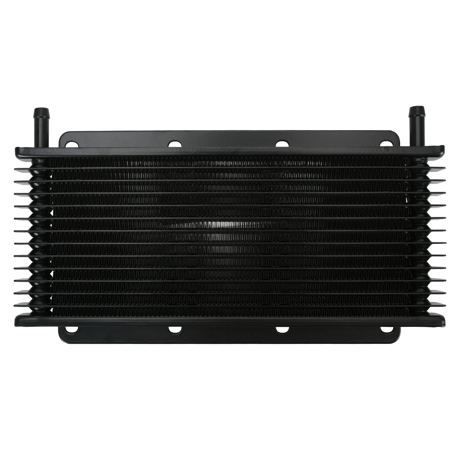 Kit de refrigerador de óleo de transmissão de alumínio de 14 fileiras, proteção de resfriamento, conversor de radiador de óleo com montagem de mangueira