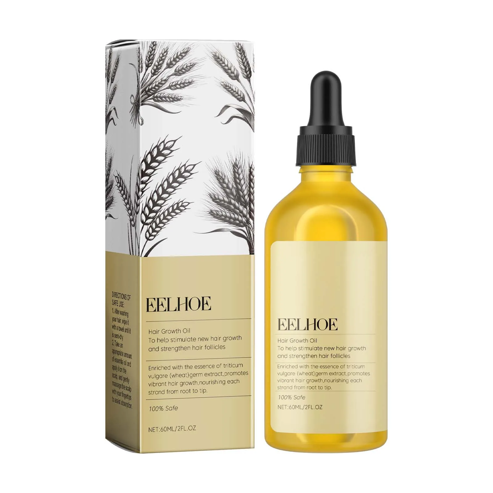 EELHOE Growth Essential Oils for Dense Hair Loss Damage Repair Smoothing Hair Oil Dandruff Treatment Remover Hair Care Products