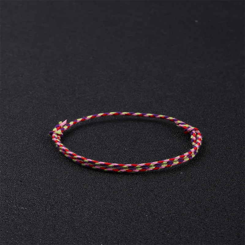 12Pcs/set Friendship Bracelet Wave hand-woven bracelet waterproof rope surfer adjustable Bohemian hand rope