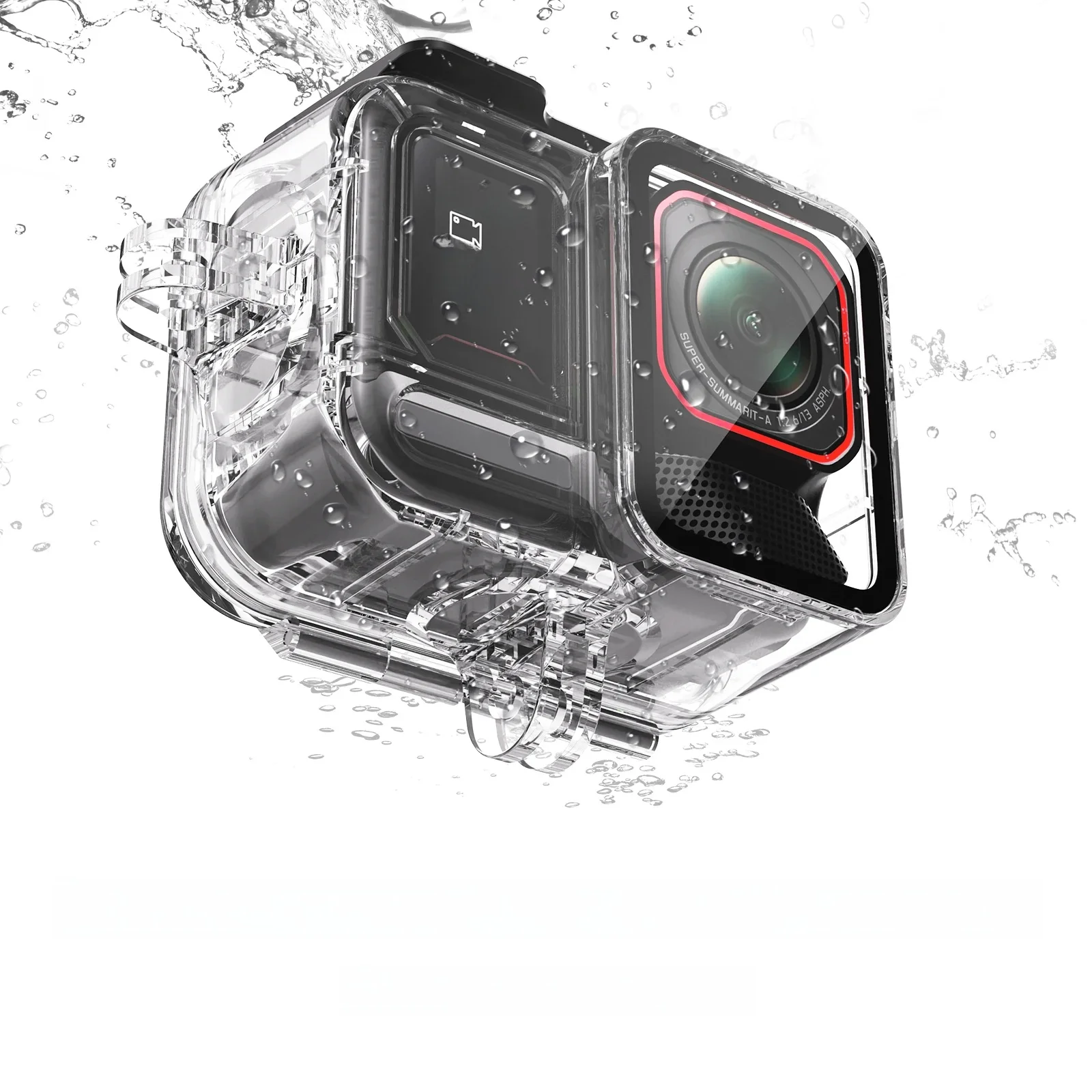 Boîtier étanche housse de protection sous-marine 45M coque de plongée étui de plongée pour Insta360 Ace Pro 2/Pro accessoires de caméra de sport