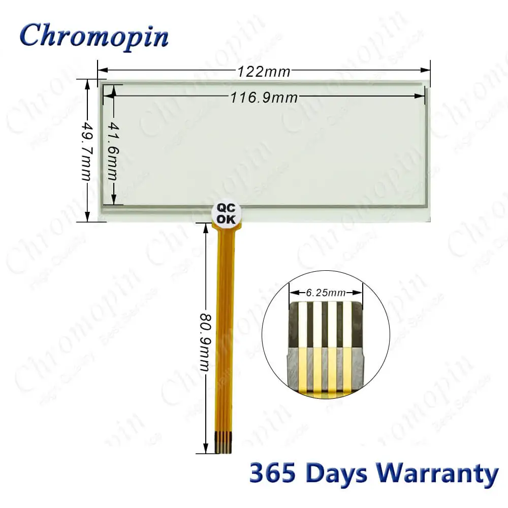 Imagem -03 - Touch Screen Painel Vidro Digitalizador Sobreposição Frontal Película Protetora Idec Hg1f-sb22bf-w Hg1f-sb22bf-b Hg1f-sb22yf-s