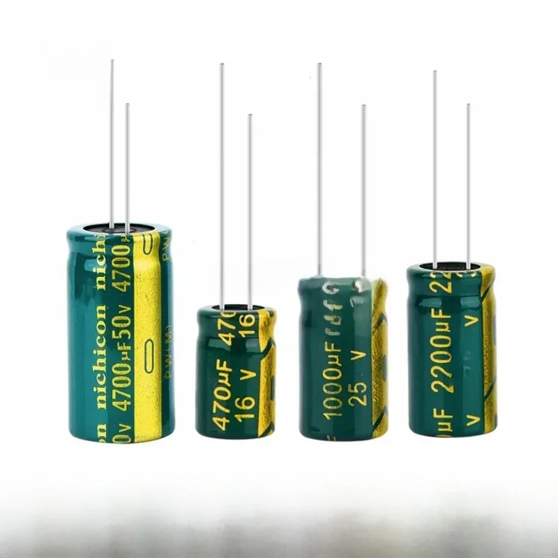 Kondensator wysokiej częstotliwości 6.3V 10V 16V 25V 35V 50V 400V 450V 22UF 47UF 100UF 220UF 330UF 470UF 680UF 1000UF 1500UF 2200UF 3300UF — zdjęcie produktu 4