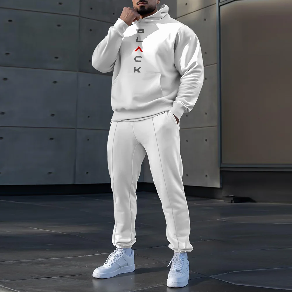 

Легкая эластичная трикотажная ткань с капюшоном и воротником, повседневная толстовка с буквенным принтом, свободная толстовка с карманами