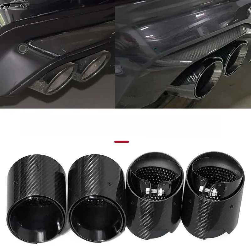 Voor BMW X3M X4M F97 F98 Vervanging Upgrade M Prestaties Koolstofvezel Uitlaat Uitlaat Uitlaatsysteem Auto Uitlaat - afbeelding 2