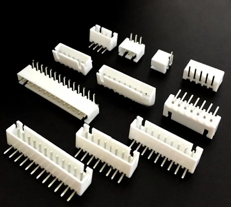 50 SZTUK XH2.54 Złącze 2.54mm Pin Header XH2.54-2P/3P/4P/5P/6P/7P/8P/9P/10P/11P/14P/16P Zakrzywiona igła — zdjęcie 2