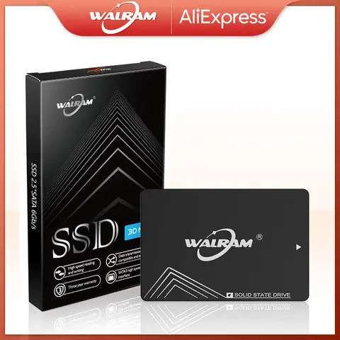 WALRAM SSD120GB 128GB 240GB 256GB 480GB 512GB 500GB 1TB HDD 2.5 SATAIII disque dur interne à semi-conducteurs pour ordinateur portable de bureau