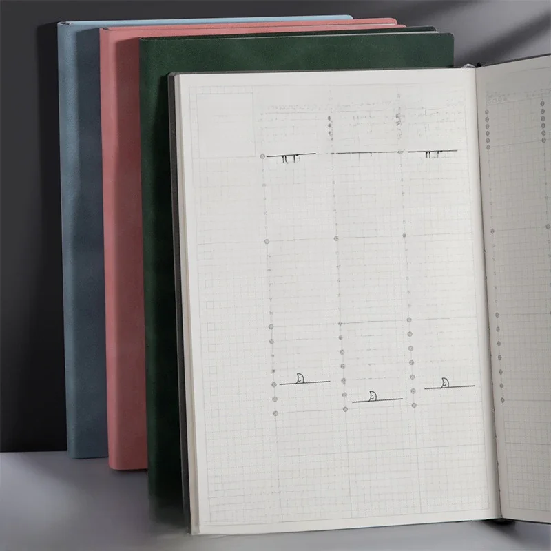 Twórczy, niedatowany Plan osi czasu notebooka A5, ten terminarz harmonogramu dla kalendarza studiów podyplomowych — zdjęcie produktu 7