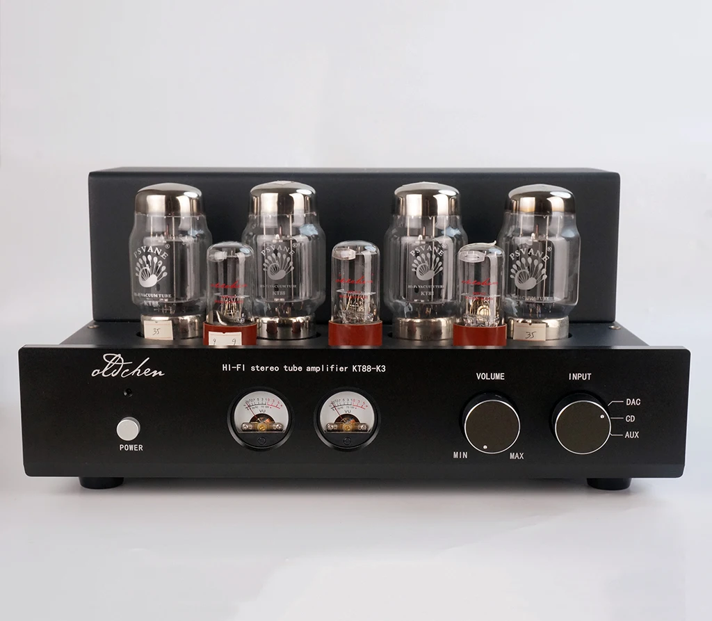 Двухтактный ламповый усилитель LaoChen K3 KT88 HIFI EXQUIS AIQIN 45 Вт x 2 класса A ручной работы