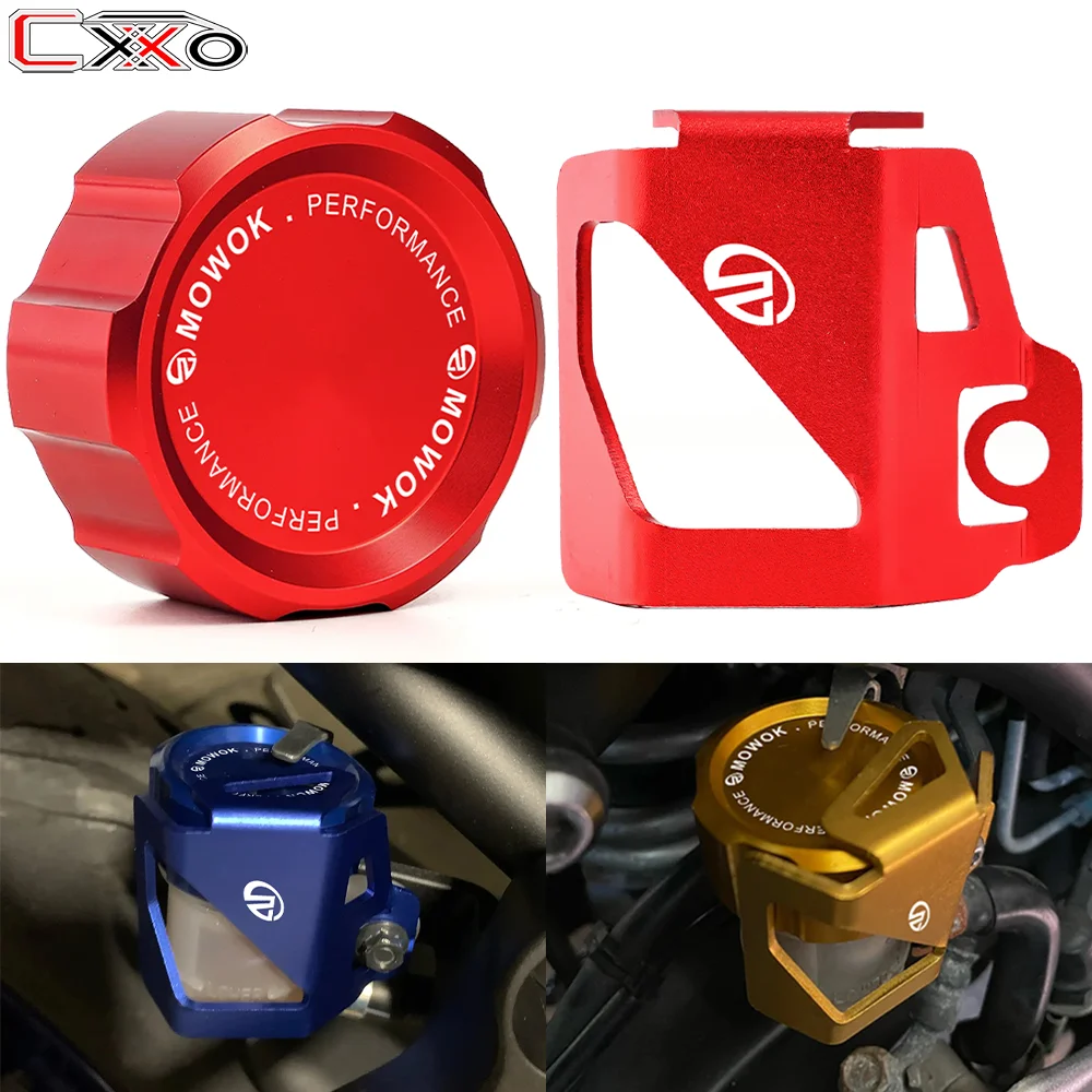 

For Yamaha MT125 mt 125 MT-125 2008-2019 2020 Motorcycle Rear Brake Fluid Reservoir Cover Cap & Guard Cover Protector