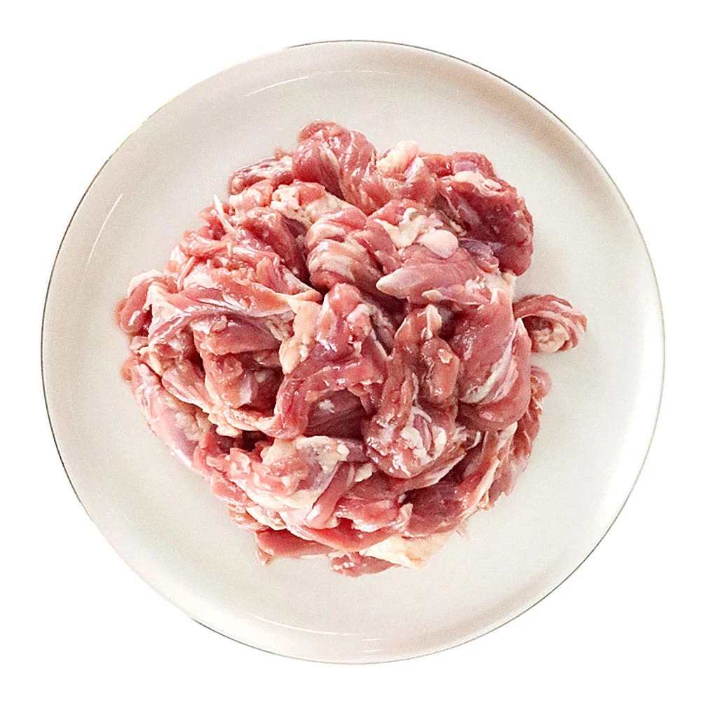 Carne de cuello de pato doméstica, 1kg, batería