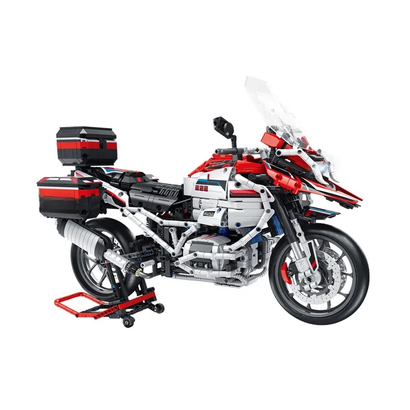 Nieuwe Creativiteit 672109 2625 Stuks Technische Motorfiets Bouwstenen Model Assembleren Speelgoed Voor Kinderen Verjaardagscadeau Set - afbeelding 2