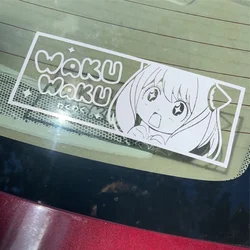 Excited Anya Car Stickers Die Cut Vinyl Anime Decals Auto Window Bumper Windshield Sticker Decor Accessories