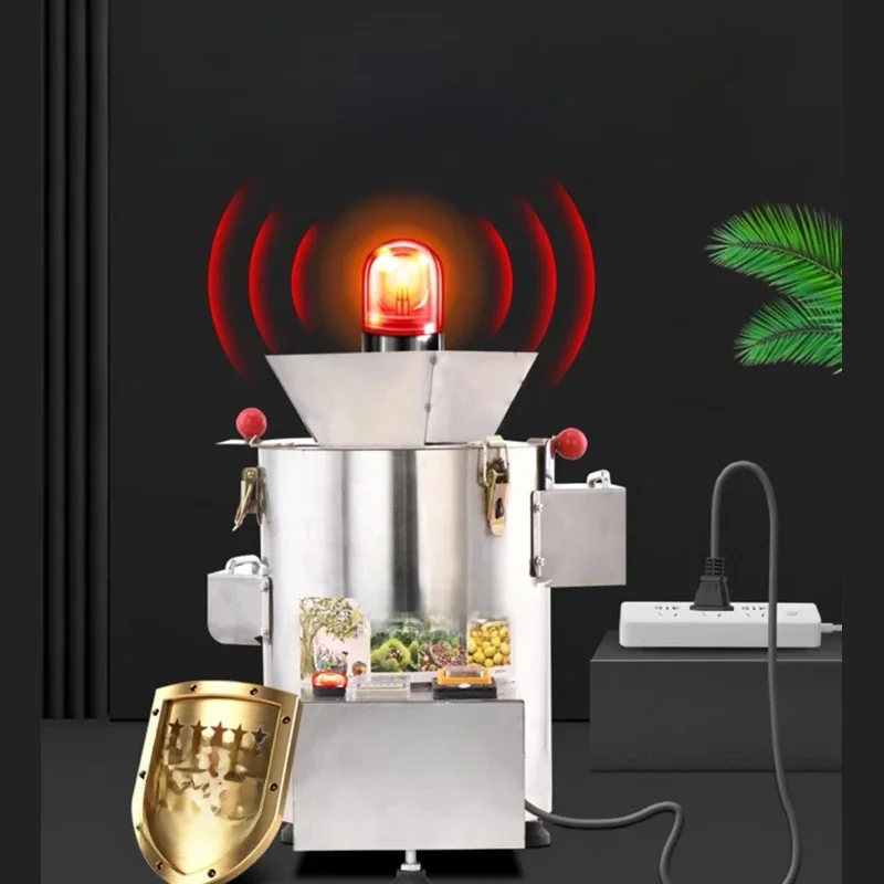 PBOBP Commercial Full Electric Nut Roaster Household Small Coffee Beans Peanut Pistachio Almond Chestnut Roasting Machine