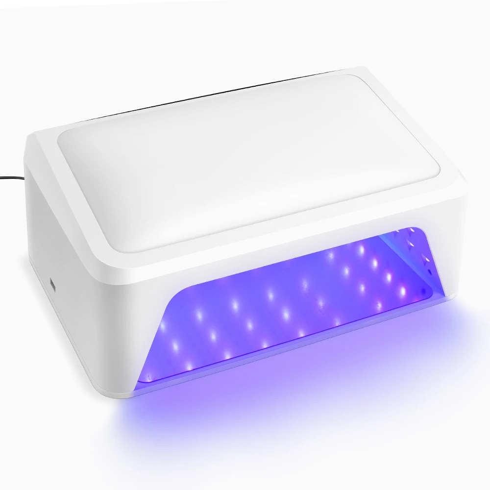 Professional Nail Dryer UV LED Nail Lamp for All Gel Nail Polish Fast Curing Sensing Manicure Pedicure Salon Tool Big Space