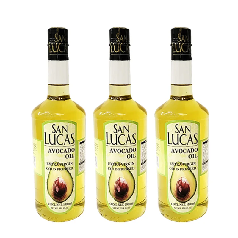 SAN-LUCAS. 1L * 3 bottles of ACOWDO OIL Extra virgin cold pressed acid 0.04